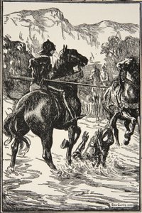 Gli diede un tale colpo, illustrazione da 
